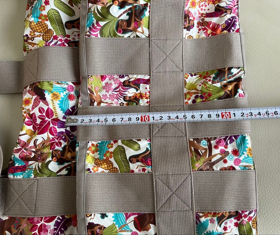 【新品未使用】レスポ　ハワイ限定フラガール　ラージウィークエンダー＆ポーチ