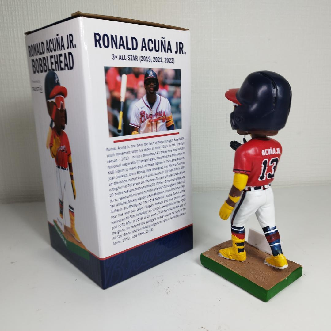 ロナルド アクーニャ ジュニア Jr ボブルヘッド 新品 球場配布品 IE14