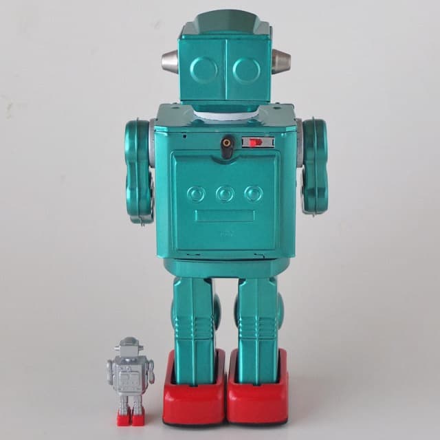 美品メタルハウス 流星魔神[希少メタリックグリーン] ティントイロボット1体付き