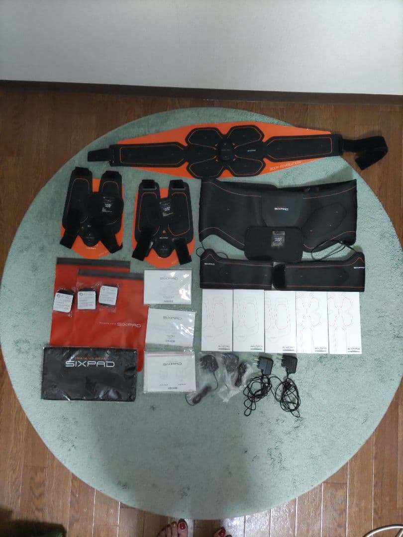 SIXPAD アブスベルトLL/3L　ボトムベルトS/M/L レッグベルト2個