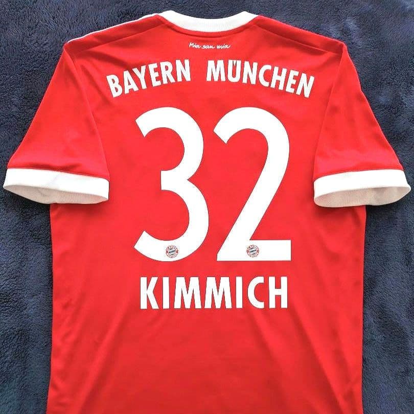 【本日限定】バイエルン キミッヒ 17/18 ユニフォーム Mサイズ