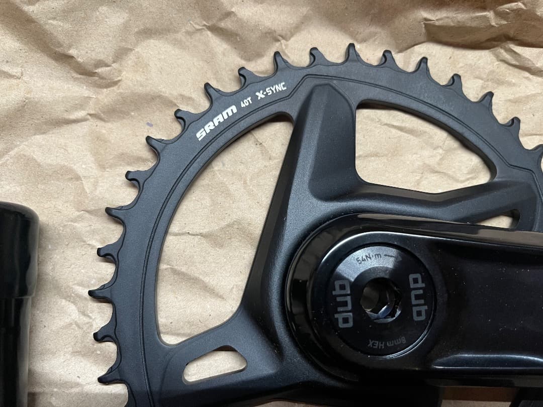 パーツ SRAM Rival AXS 1x crankset 170mm/40t