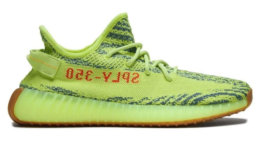 【新品】ADIDAS YEEZY BOOST Semi Frozen イエロー