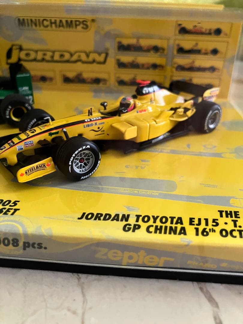 ミニチャンプス　F1 1/43 JORDAN1991&JORDAN2005