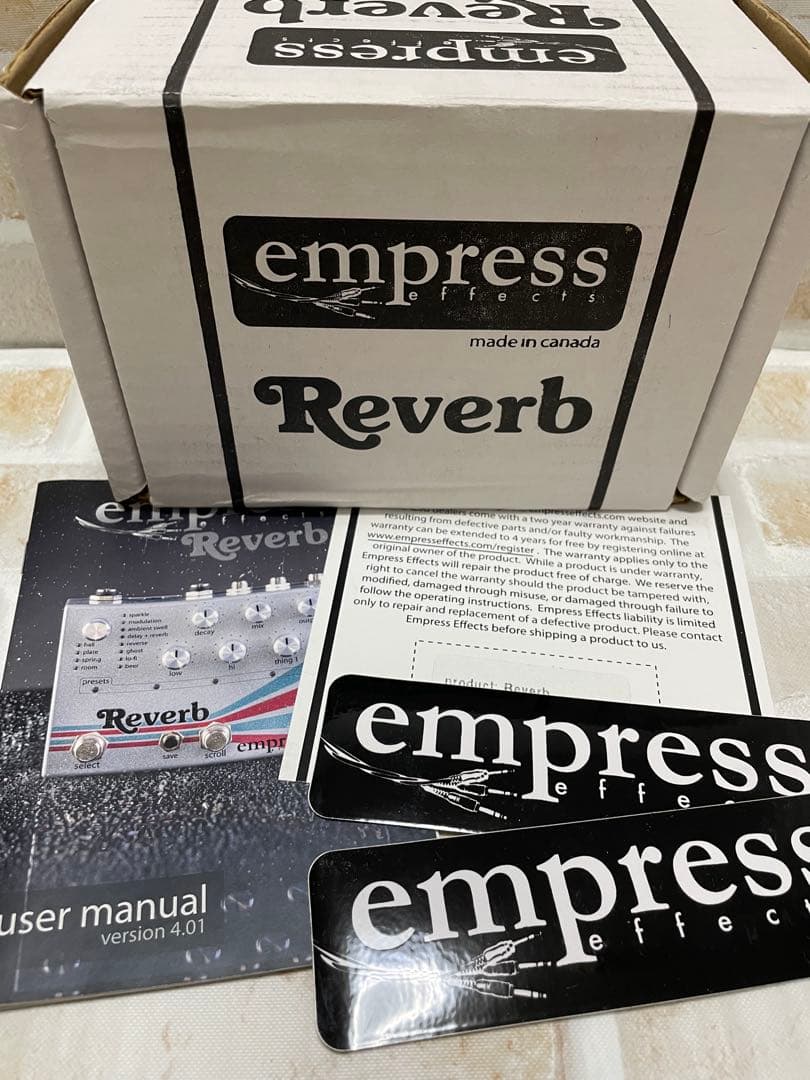 ギター Empress Effects Reverb