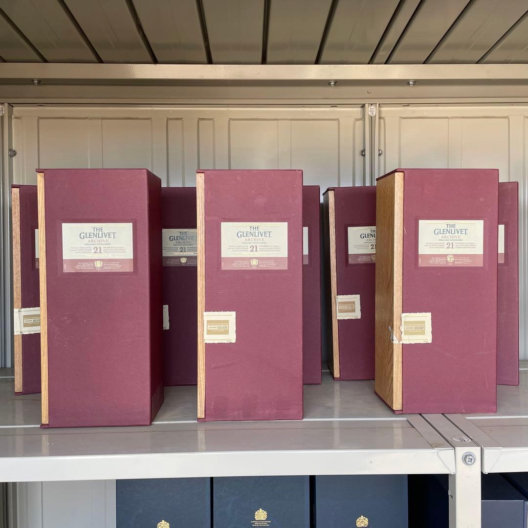 THE GLENLIVET ARCHIVE 21年ウイスキー　空き瓶あり
