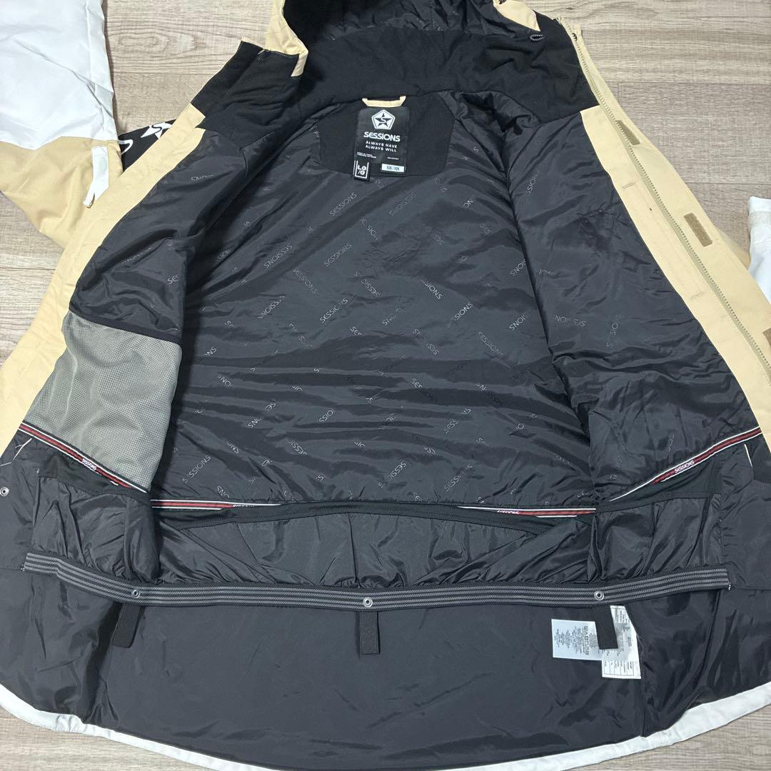 未使用 SESSIONS セッションズ スノーボードウェア ジャケット L