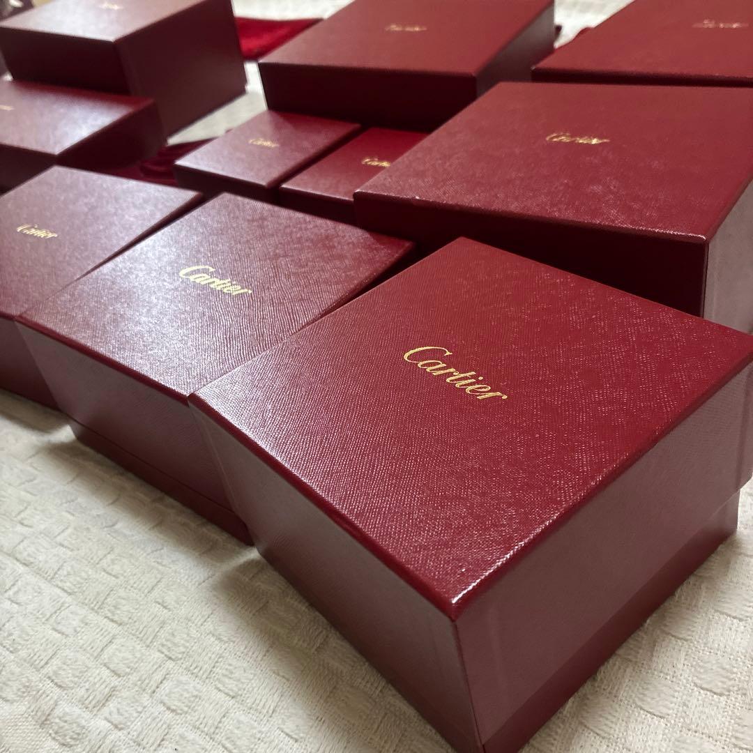 Cartier 赤 ギフトボックス 複数セット