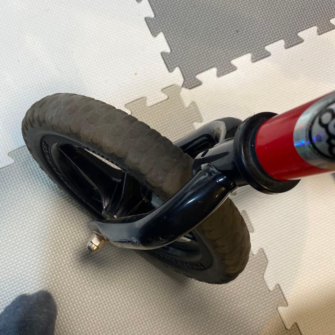 STRIDER 赤 バランスバイク 収納バッグ付き