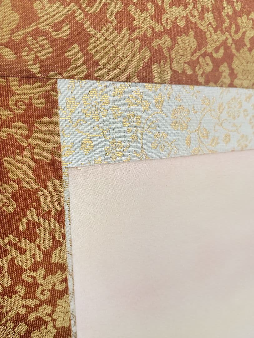 【華邦作】 赤富士 掛け軸