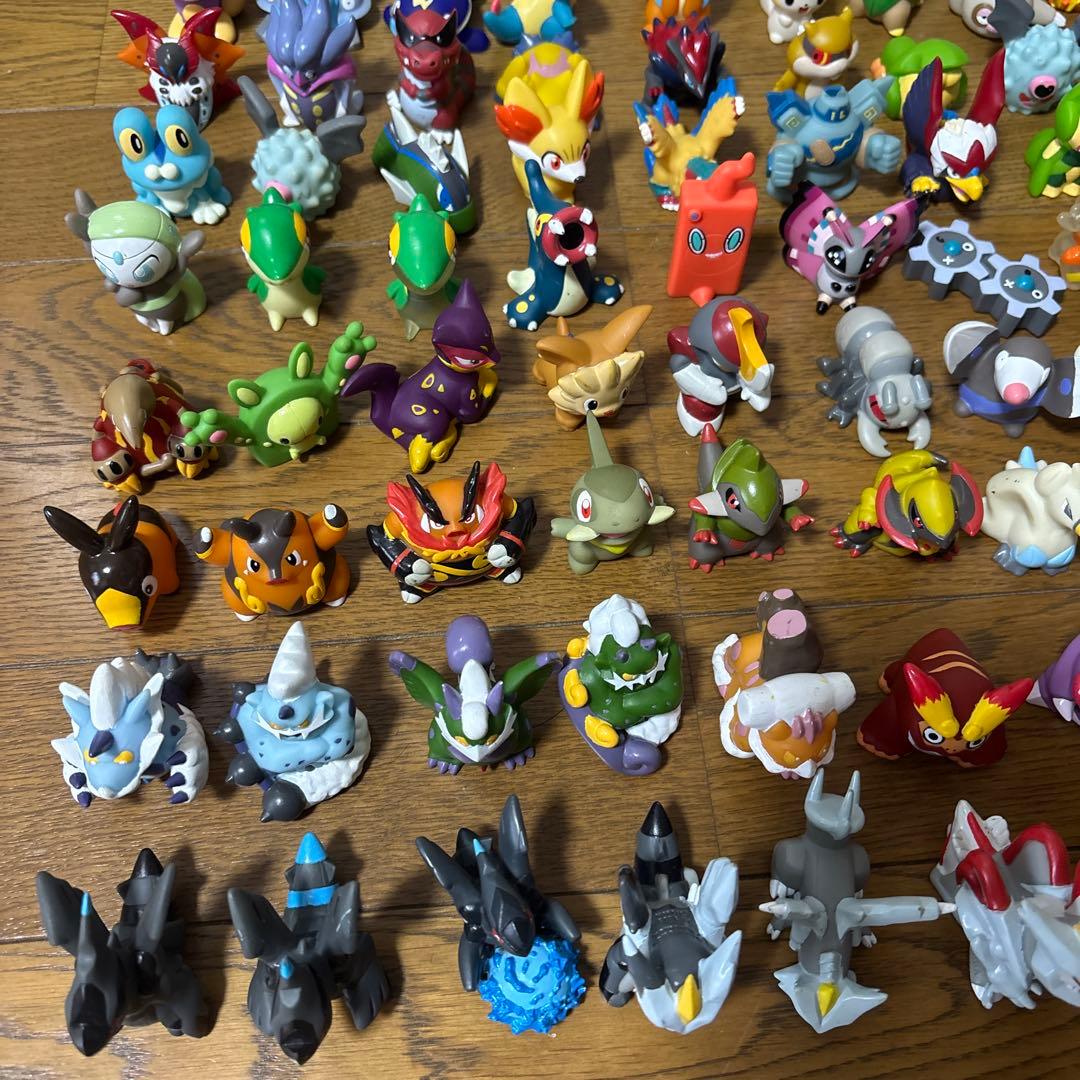 ポケモンキッズ　指人形　ポケモン　フィギュア　約120匹