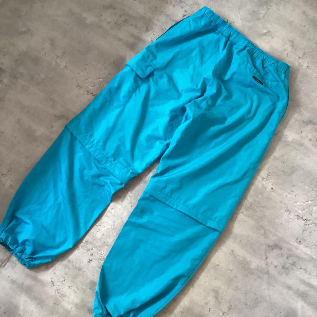 NIKE ナイキ　2way ジャージパンツ ハーフパンツ　ブルー　青