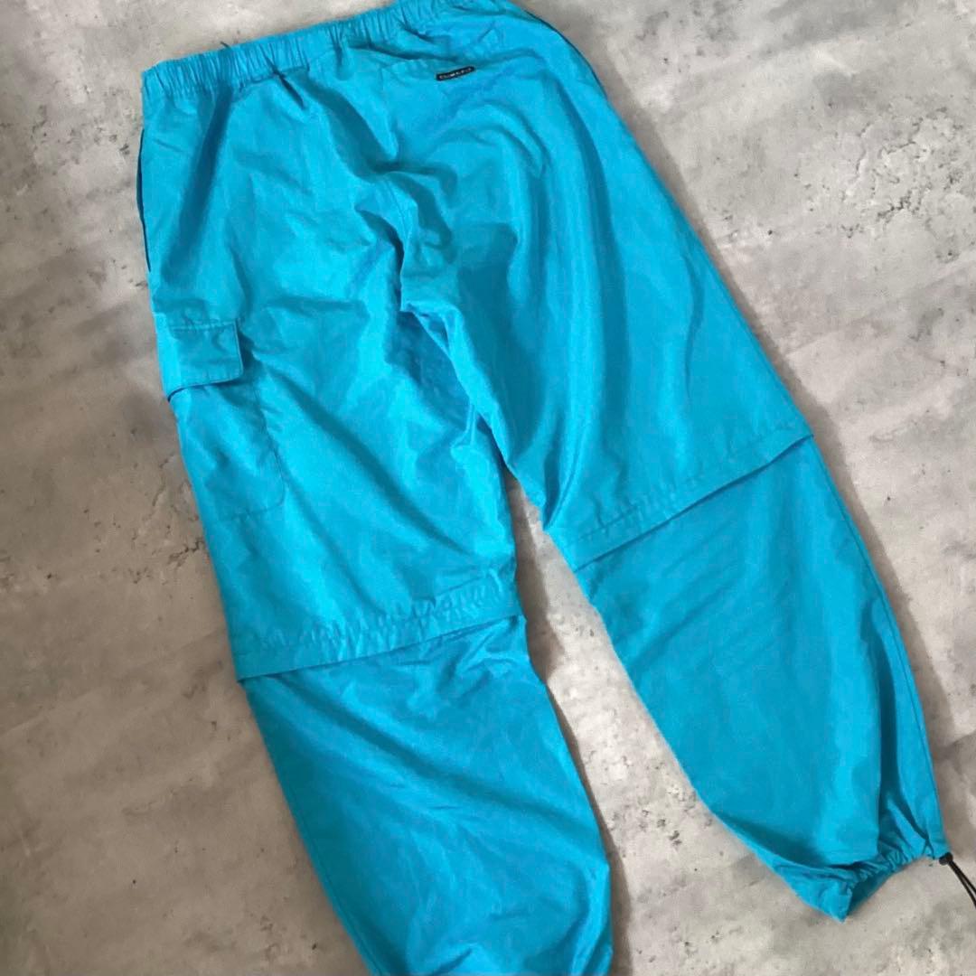 NIKE ナイキ　2way ジャージパンツ ハーフパンツ　ブルー　青