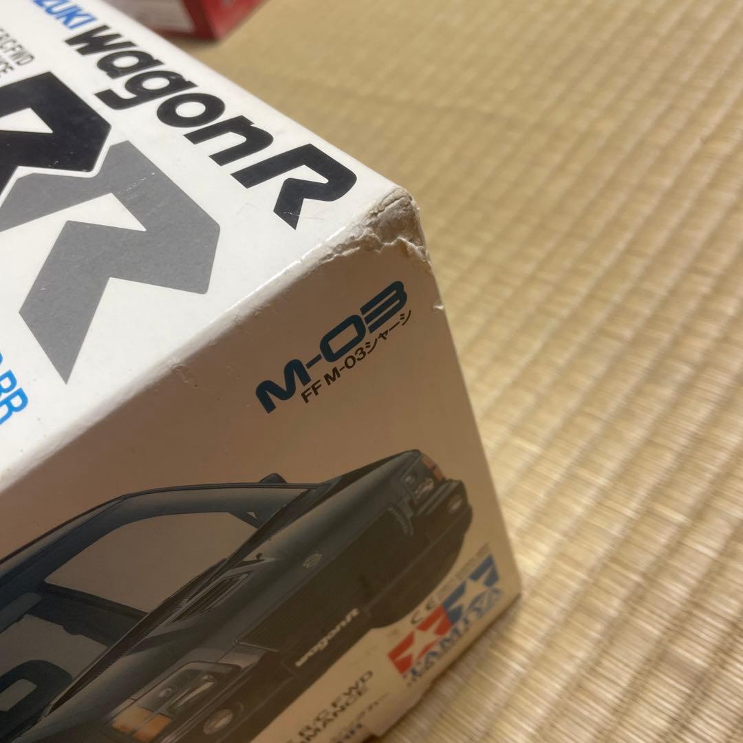 タミヤ 1/10 電動RC F.F.レーシングカー　スズキワゴンR RR