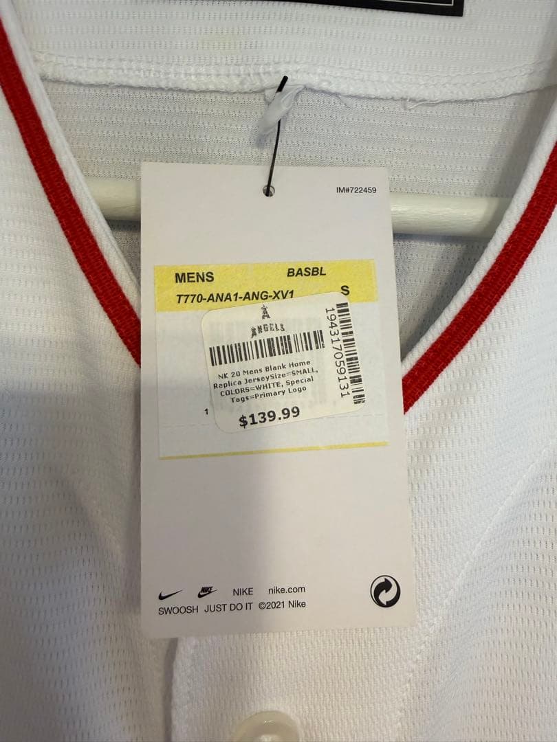 【新品未使用】大谷翔平 ユニフォーム タグ付き正規品 エンゼルス S