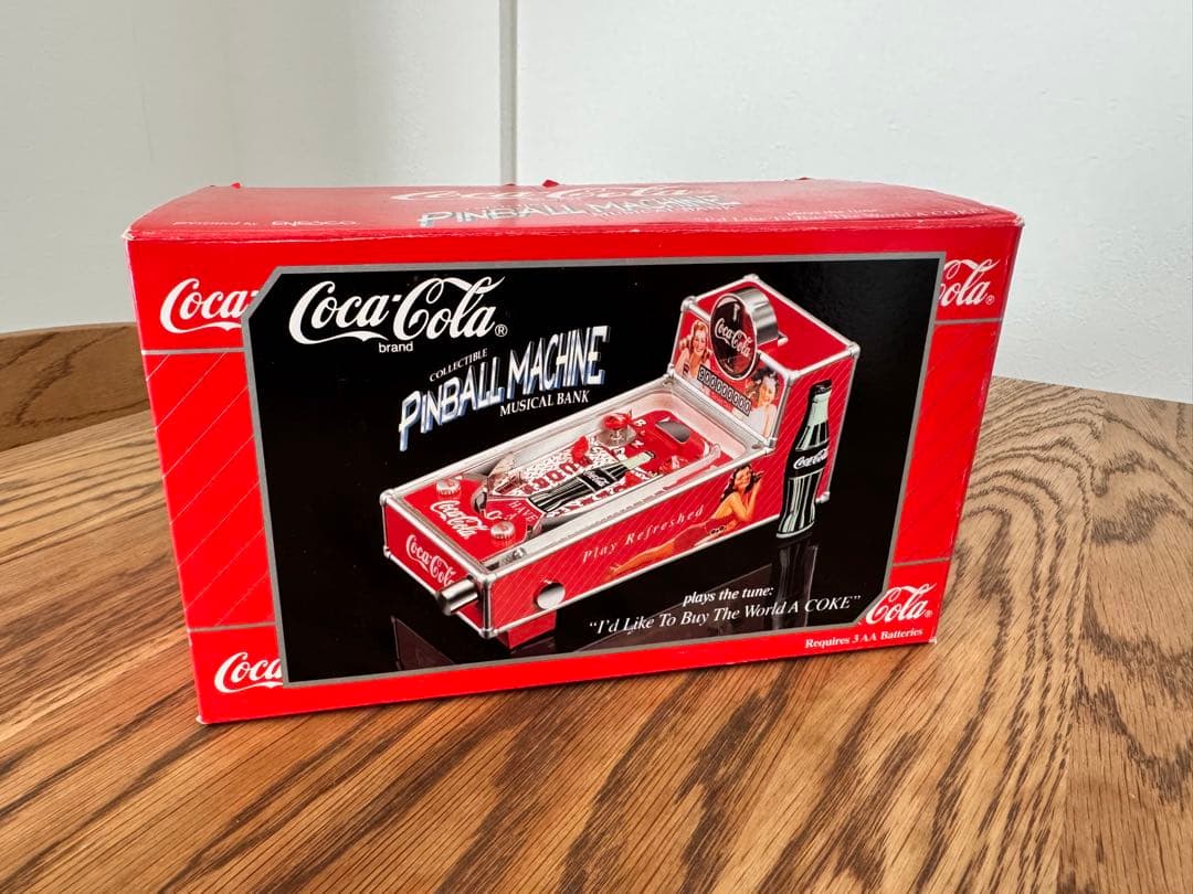 Coca-Cola コカコーラ　ピンボール型　貯金箱アンティーク
