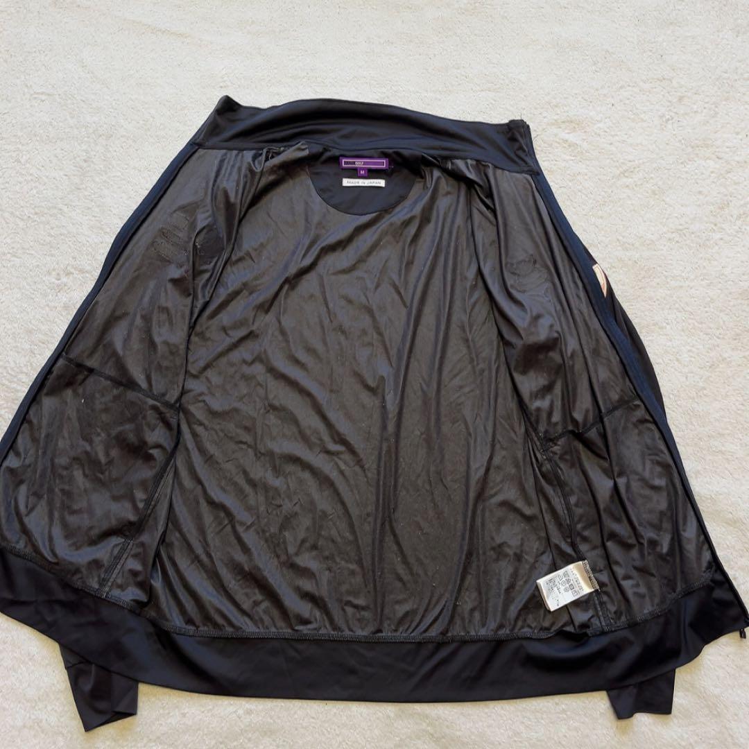美品　ビームスゴルフ　ジャケット　ジップ　タラッティ　ストレッチ　エアシャット