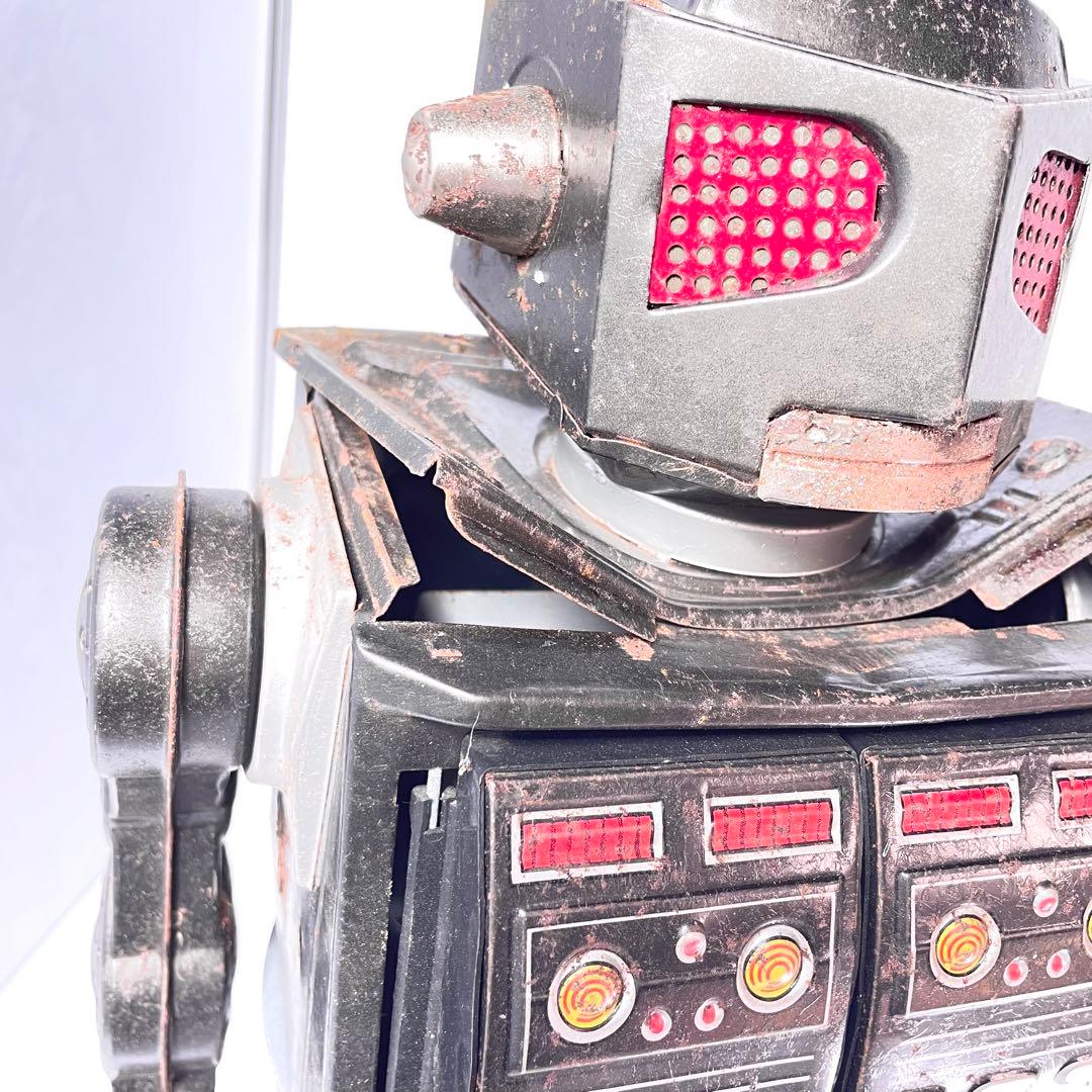 堀川玩具工業が製造した電動ブリキロボット スーパースペースジャイアント