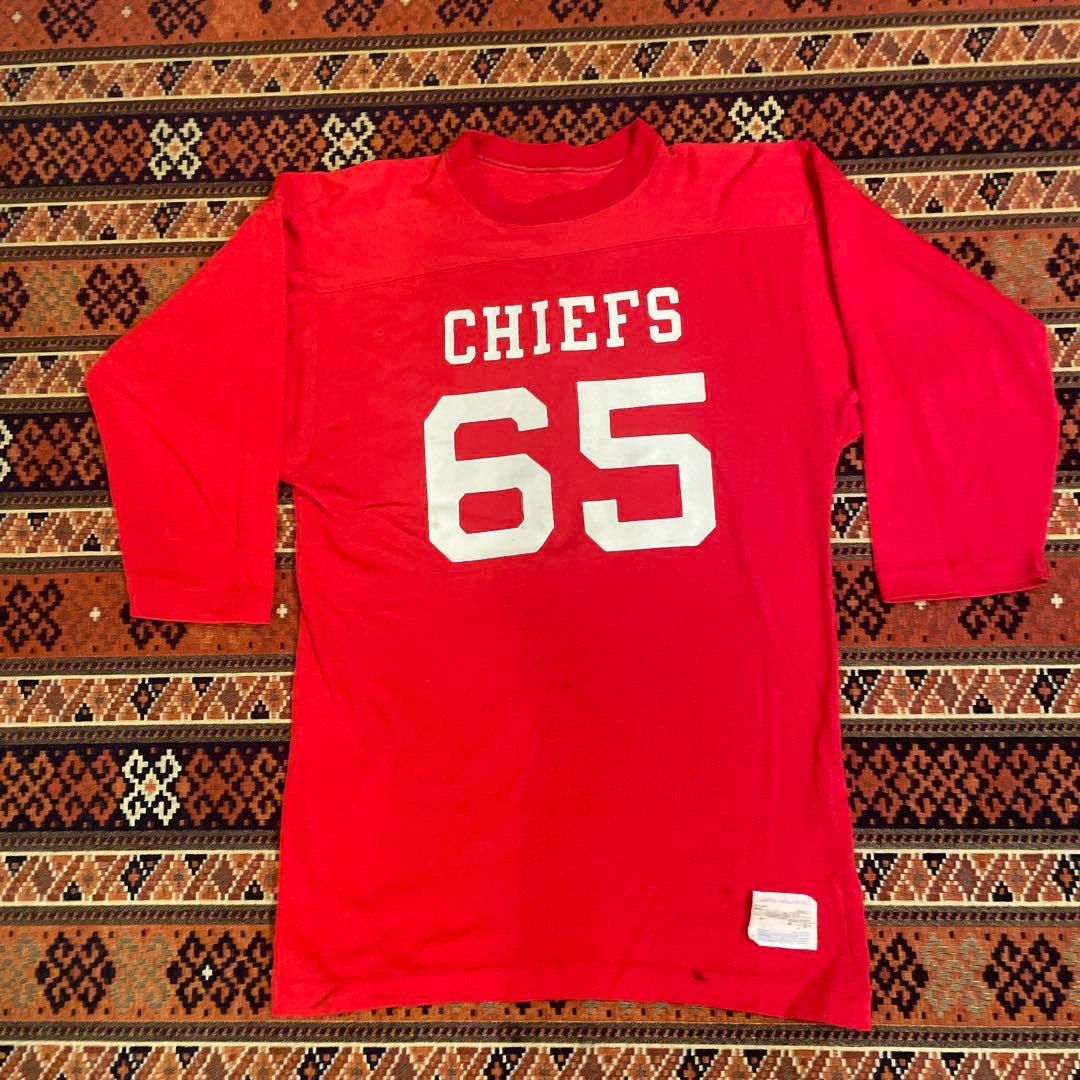 champion フットボールT 70s 80s ヴィンテージ