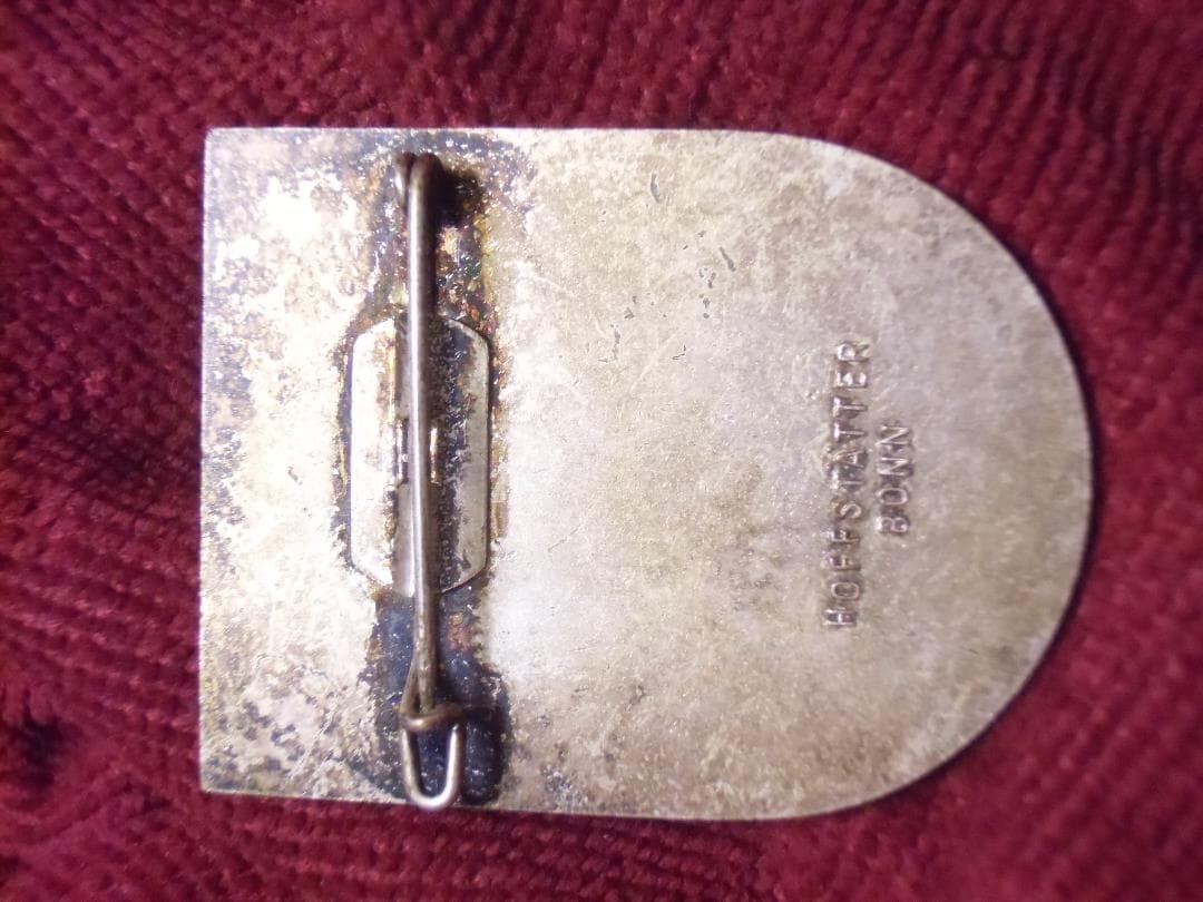 ＢＷドイツ軍＊１９６８年＊鉄兜団創立５０周年在郷軍人大会参加者バッジ（実物）