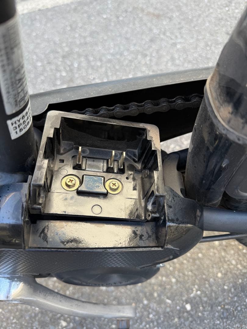 早い者勝ち　ブリヂストンハイディー電動アシスト自転車　チャイルドシート付き