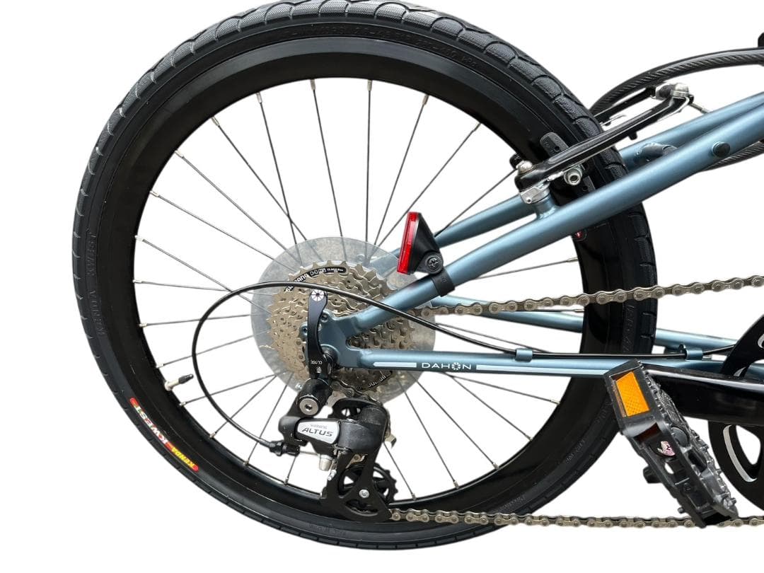 ダホン スピードファルコ 2024モデル ナイトスノー 折り畳み自転車 美品