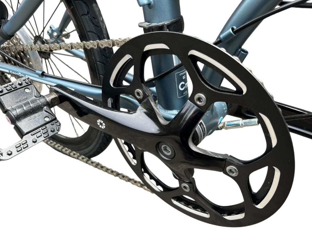 ダホン スピードファルコ 2024モデル ナイトスノー 折り畳み自転車 美品