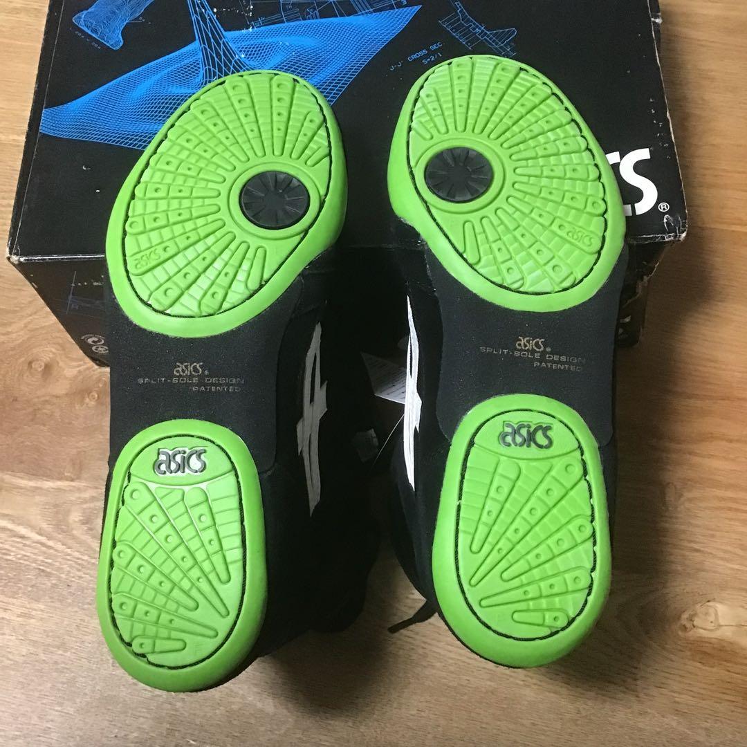 新品未使用品　廃盤品　タグ付きasics レスリングSS TWR323 27cm