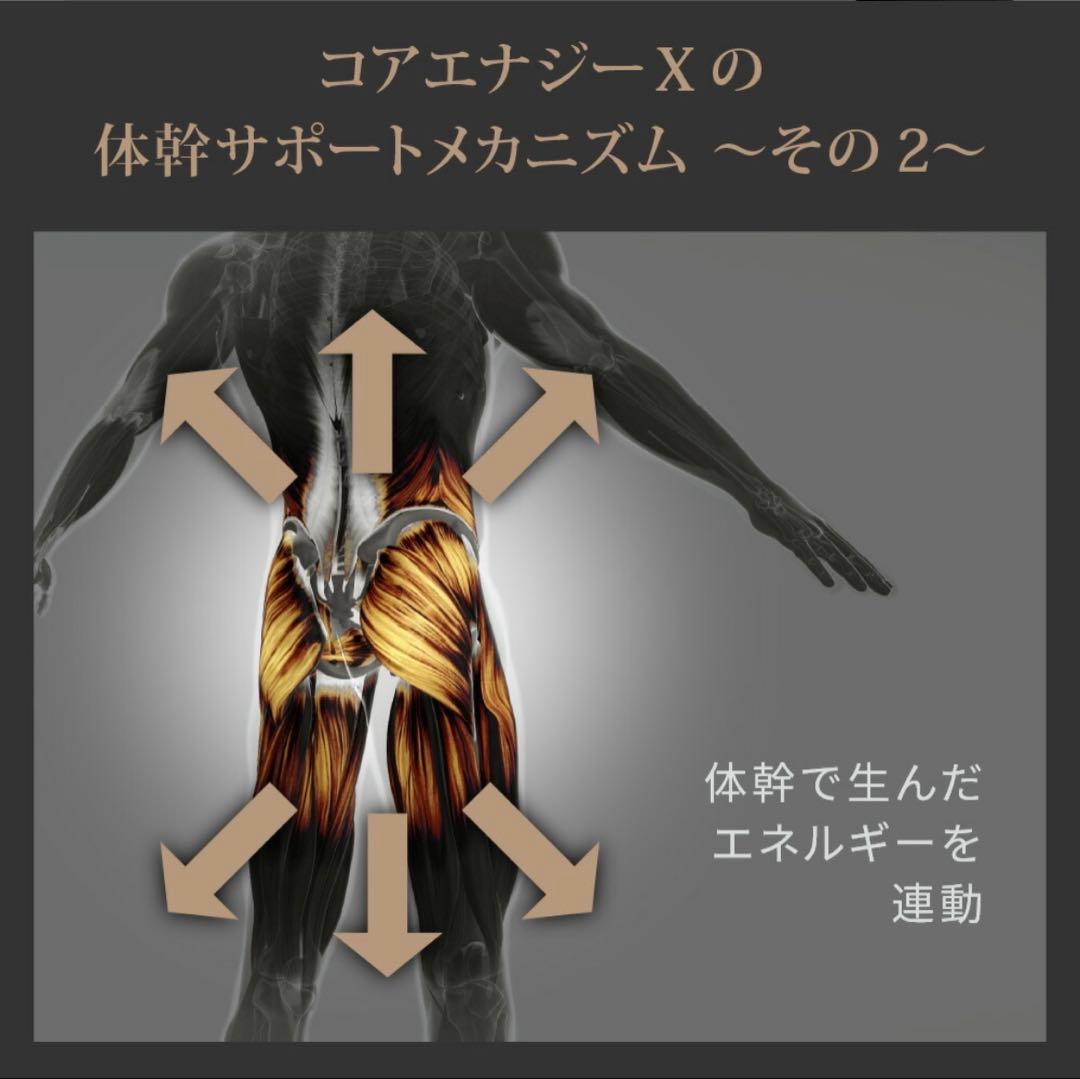 Core Energy コアエナジーX ブラック コンプレッションパンツ