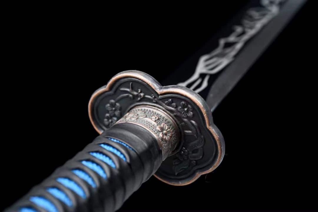 『刺繍春刀——焼天』 古兵器 武具　刀装具　日本刀　模造刀 居合刀 長尺