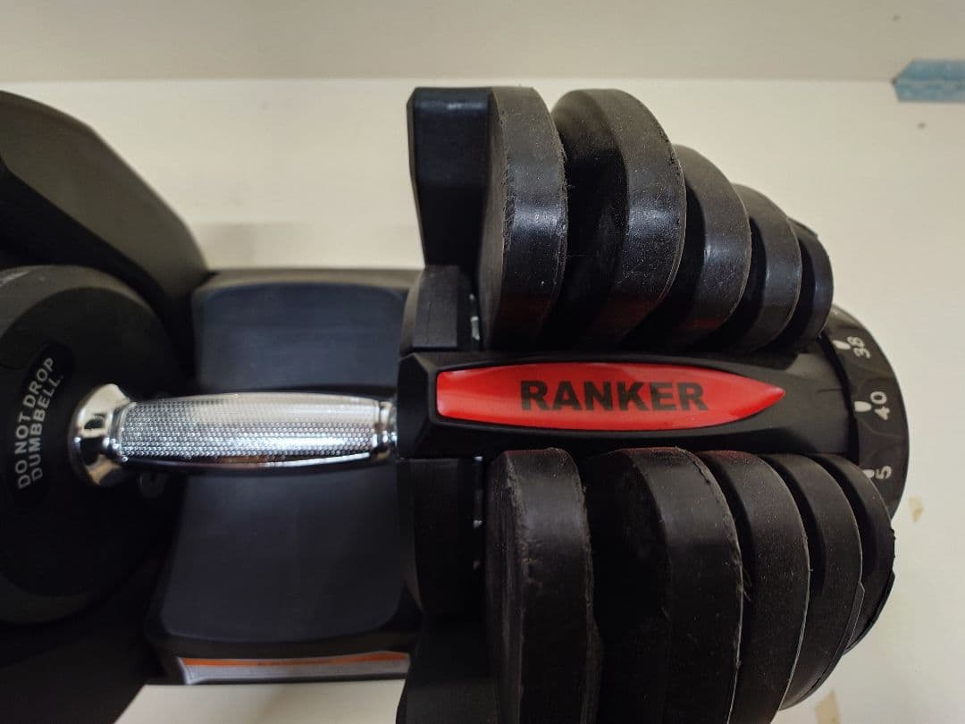 TOP FILM 可変式 ダンベル 40kg 重量調節 可変式ダンベル ②