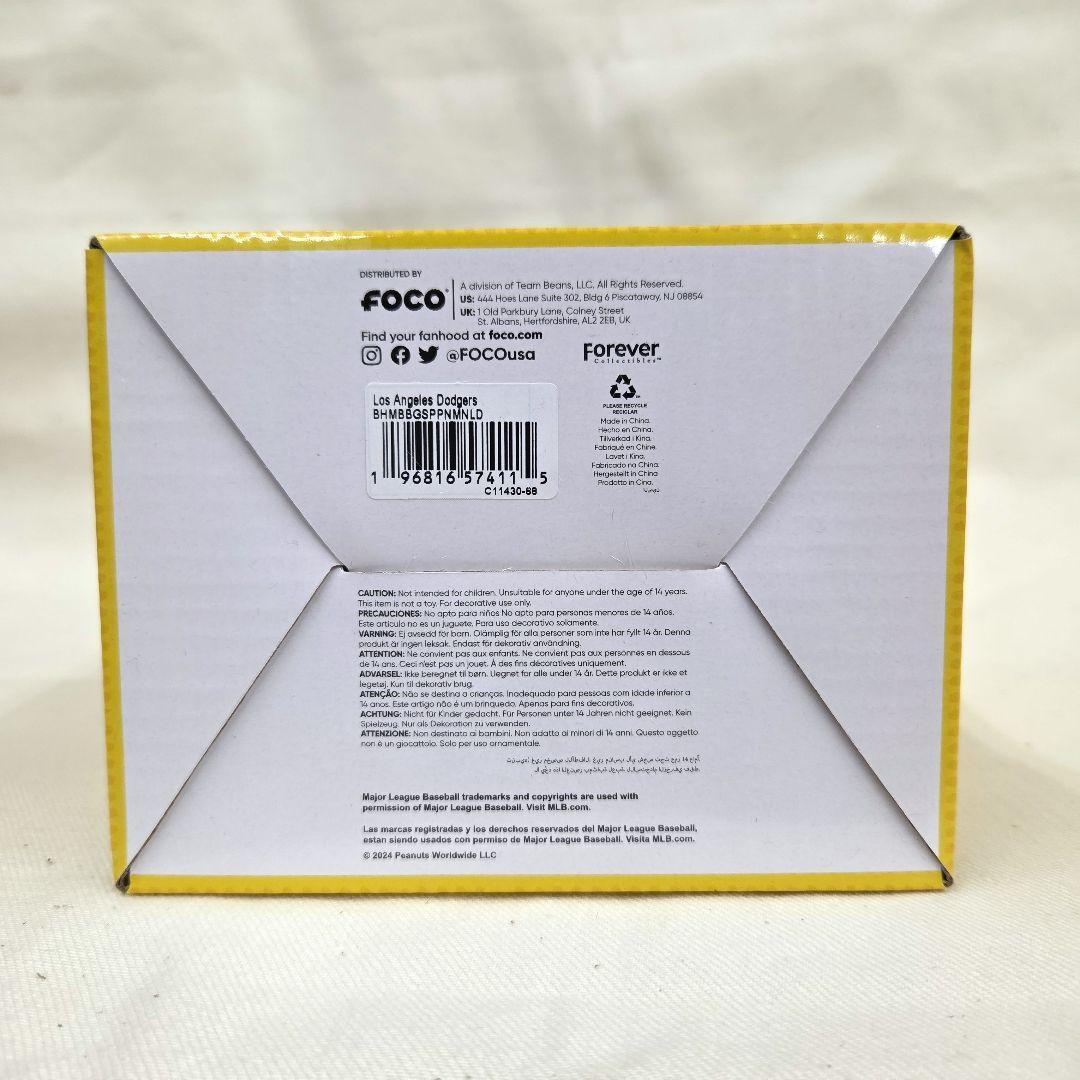 スヌーピー×LAドジャース　ボブルヘッド 【150個限定品】