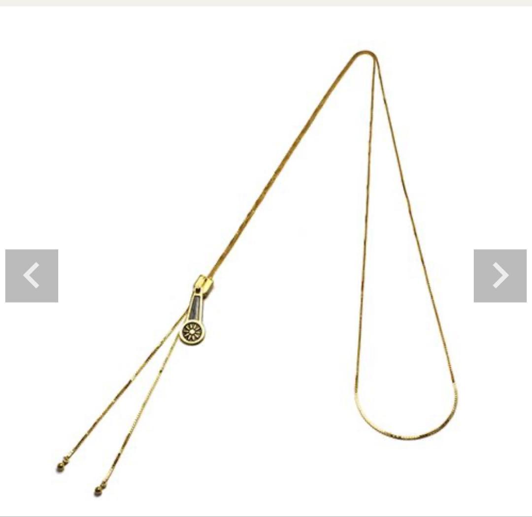 ジョジョの奇妙な冒険 黄金の風ジッパーネックレス（スティッキー・フィンガーズ）