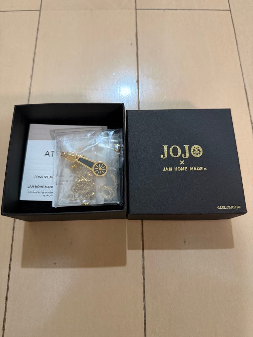 ジョジョの奇妙な冒険 黄金の風ジッパーネックレス（スティッキー・フィンガーズ）