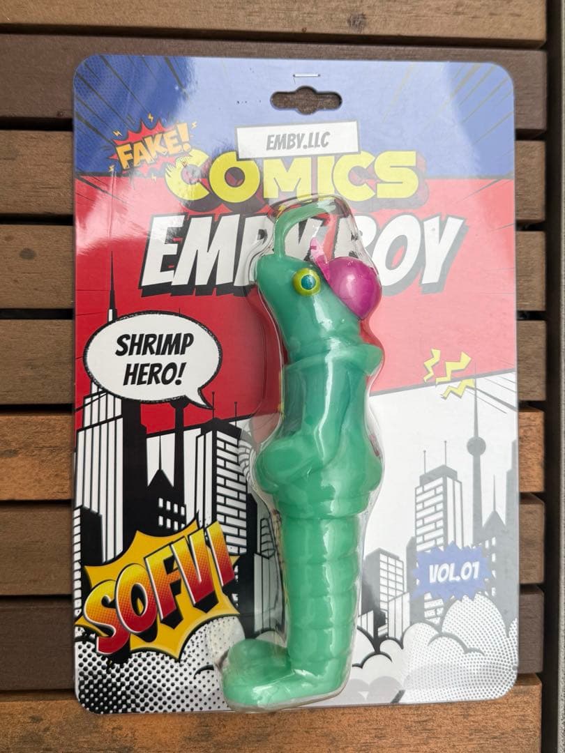 未開封 エンビーくん ずんだ蓄光カラー みちソフ限定 ブリスター入り