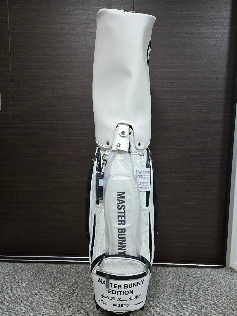 MASTER BUNNY EDITION ホワイトキャディバッグ