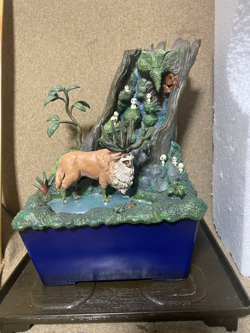 スタジオジブリ　もののけ姫　シシ神　オルゴール　ウォーターガーデン　bonsai