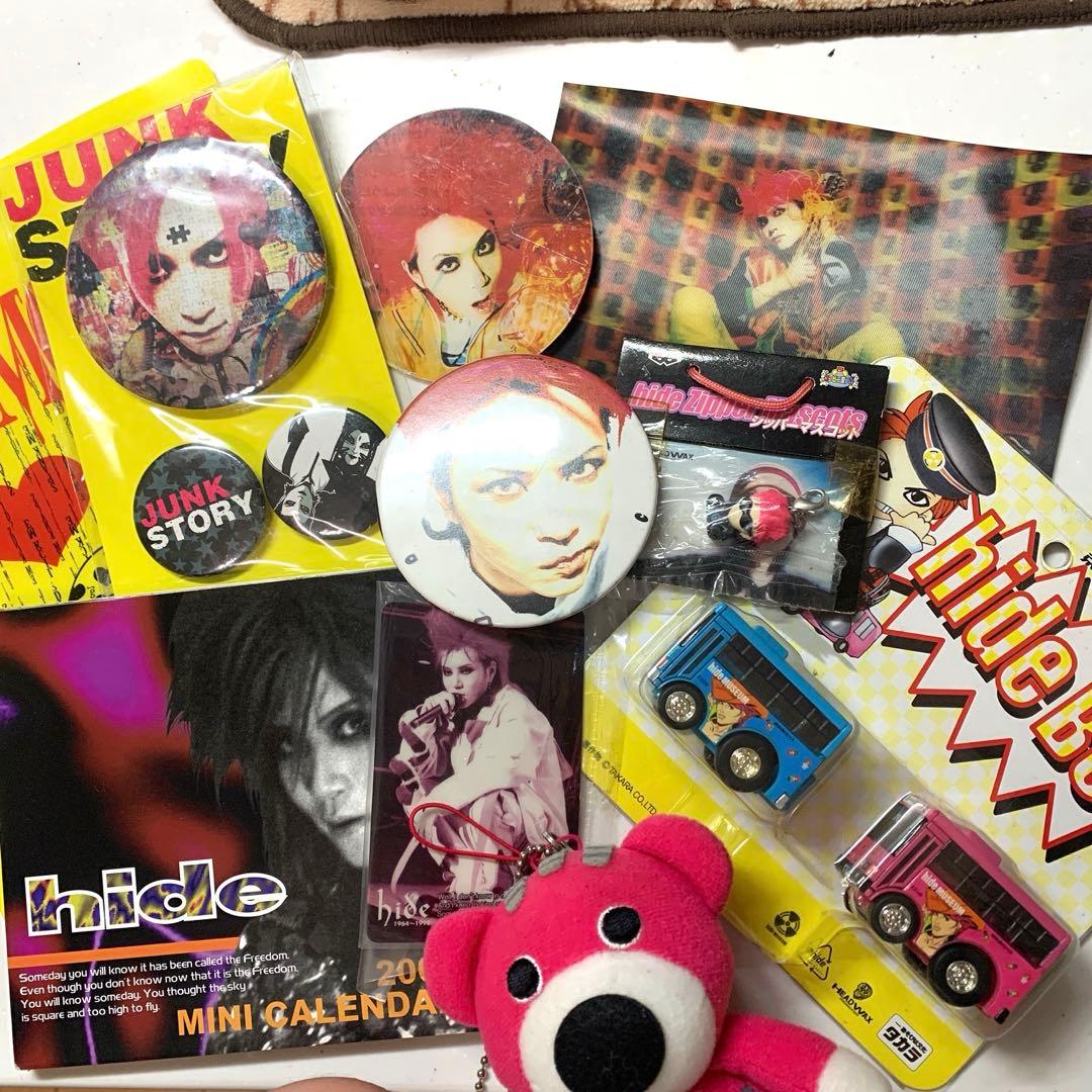 hide ギターストラップ　hideグッズまとめ売り