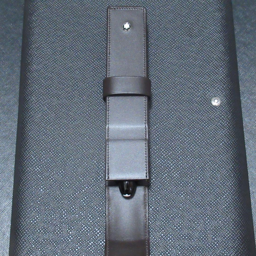 モンブラン ペンケース ペンポーチ ブラウン 1本用 114568