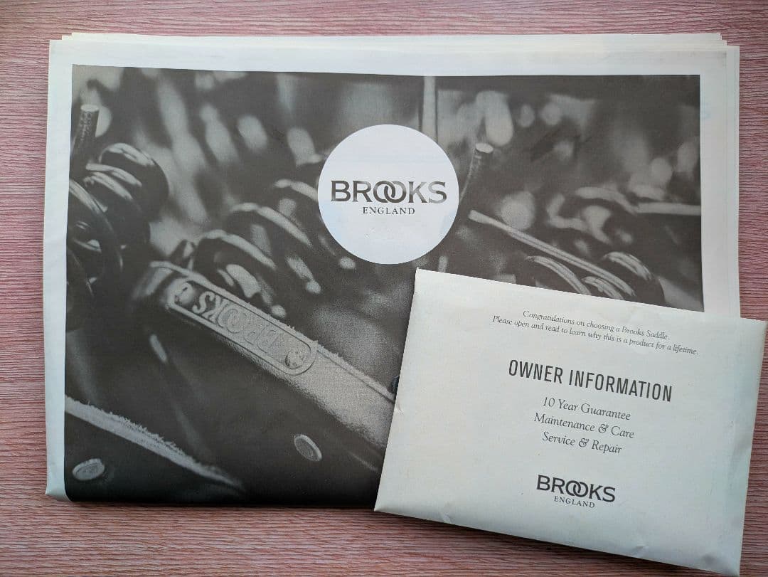 【新品・希少】BROOKS サドル Cambium Denimサドル