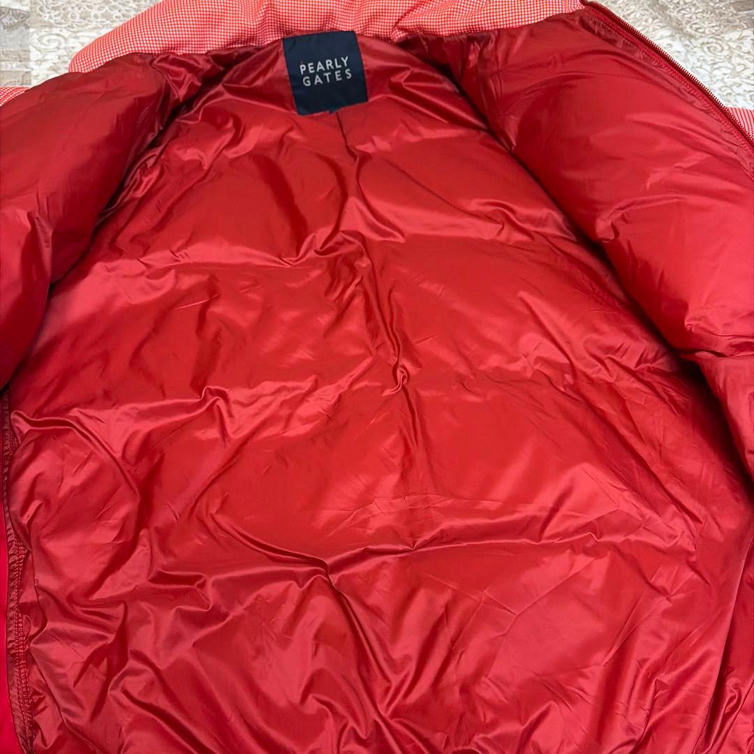 Pearly Gates 赤 チェック柄 ジャケット