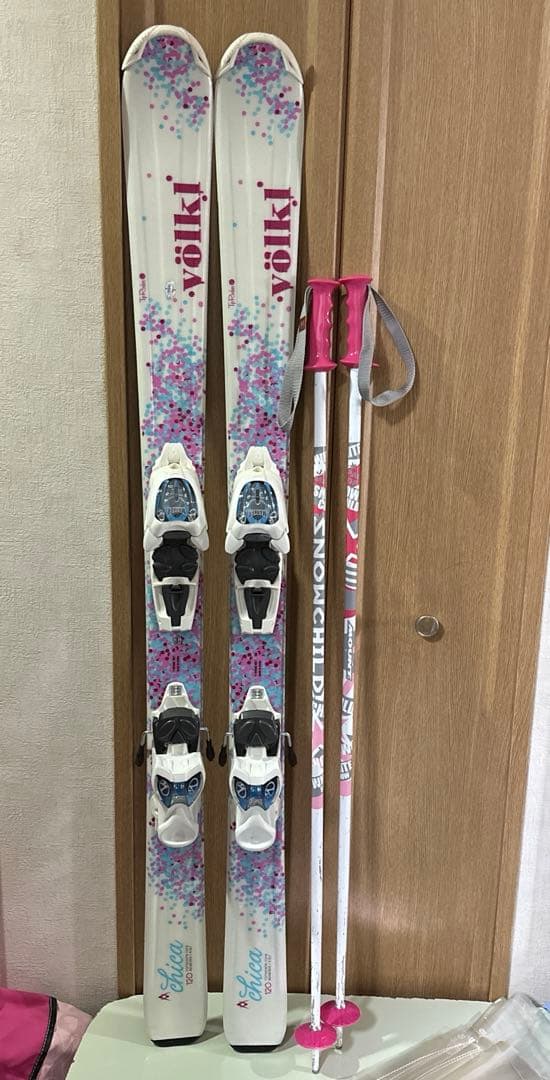 スキー用品　キッズ　23.0cm 121cm