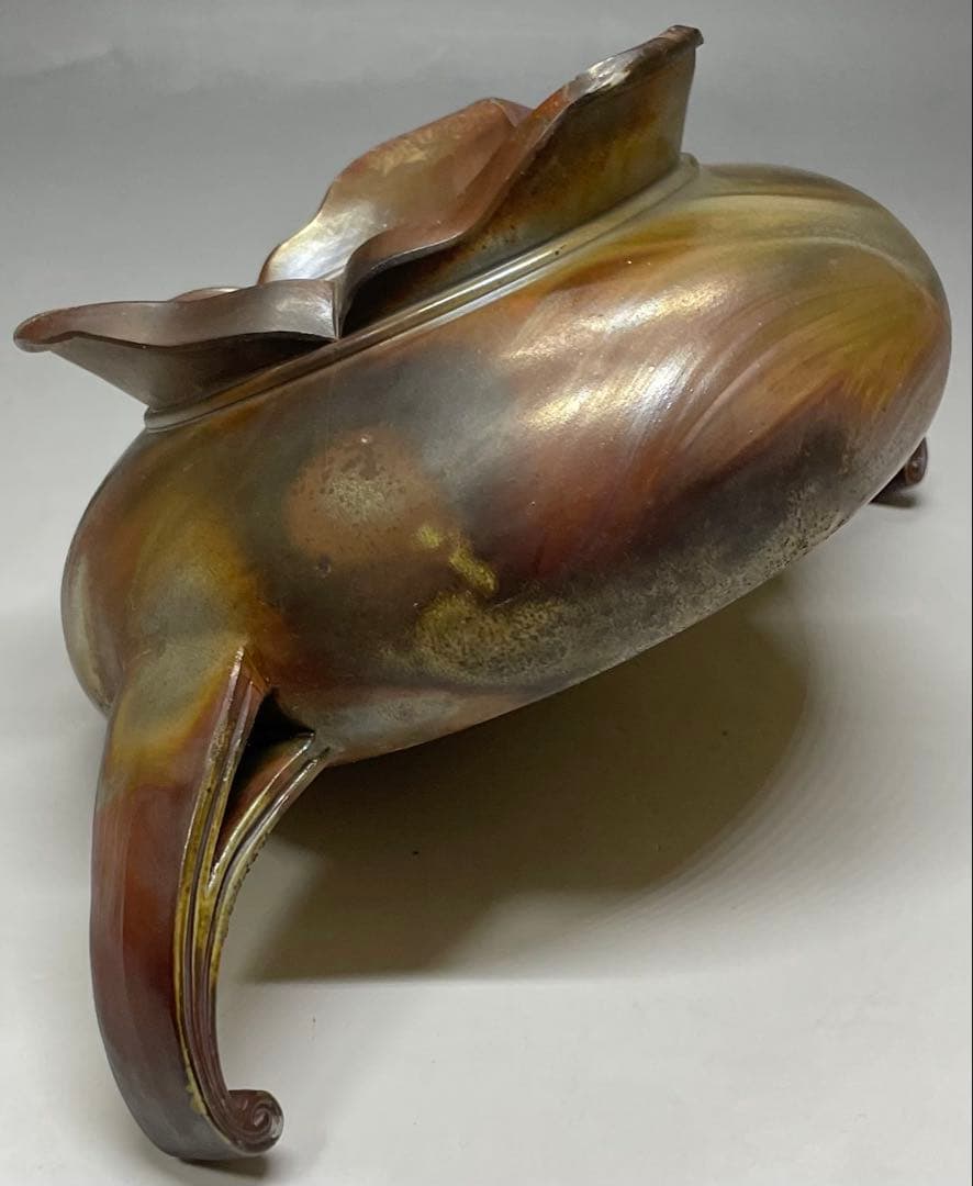 備前焼　香炉　在銘　作家作品　C8558