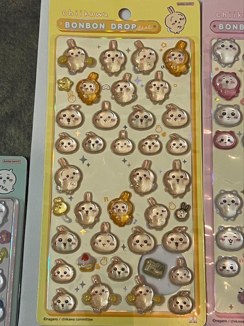 ボンボンドロップシール　ちいかわ　サンリオ　7枚　まとめ売り　正規品