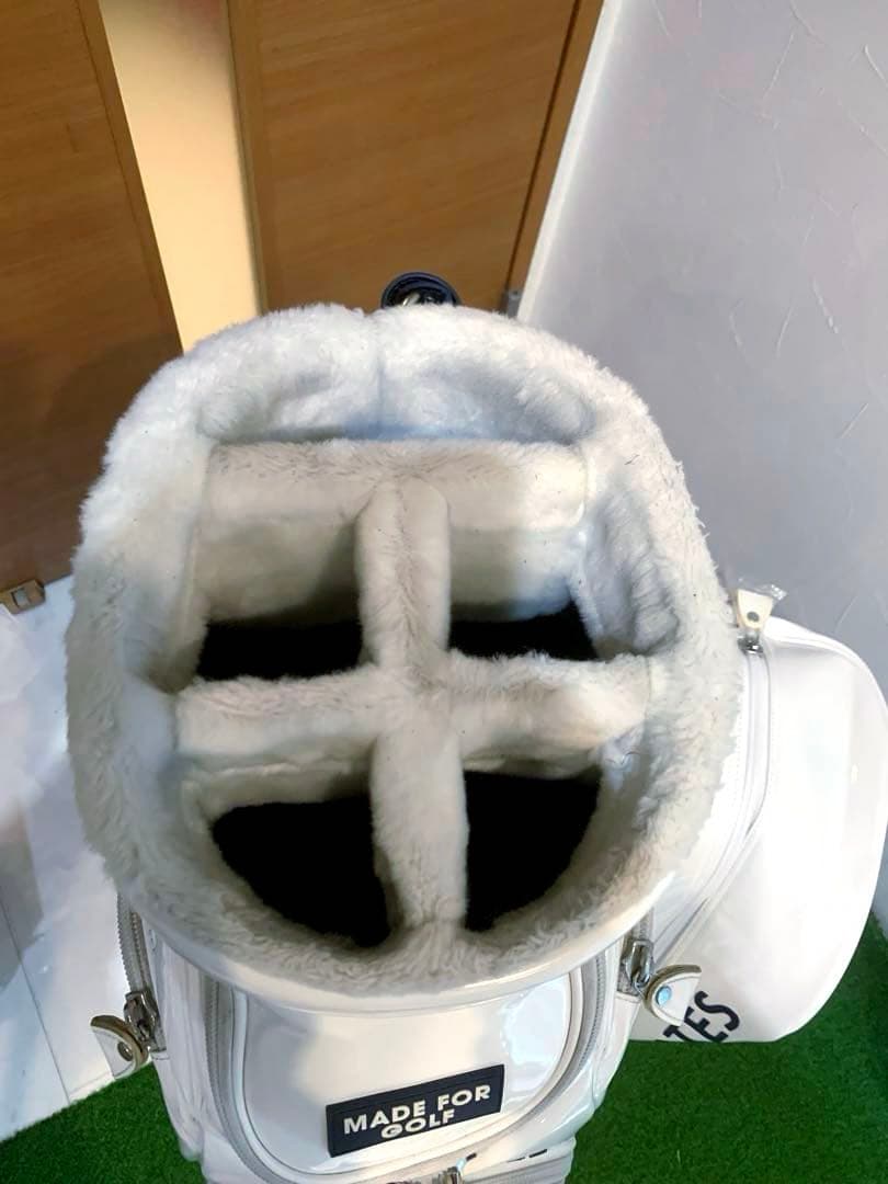 正規品　良品　パーリーゲイツ　エナメル　キャディバッグ　メンズ　レディース