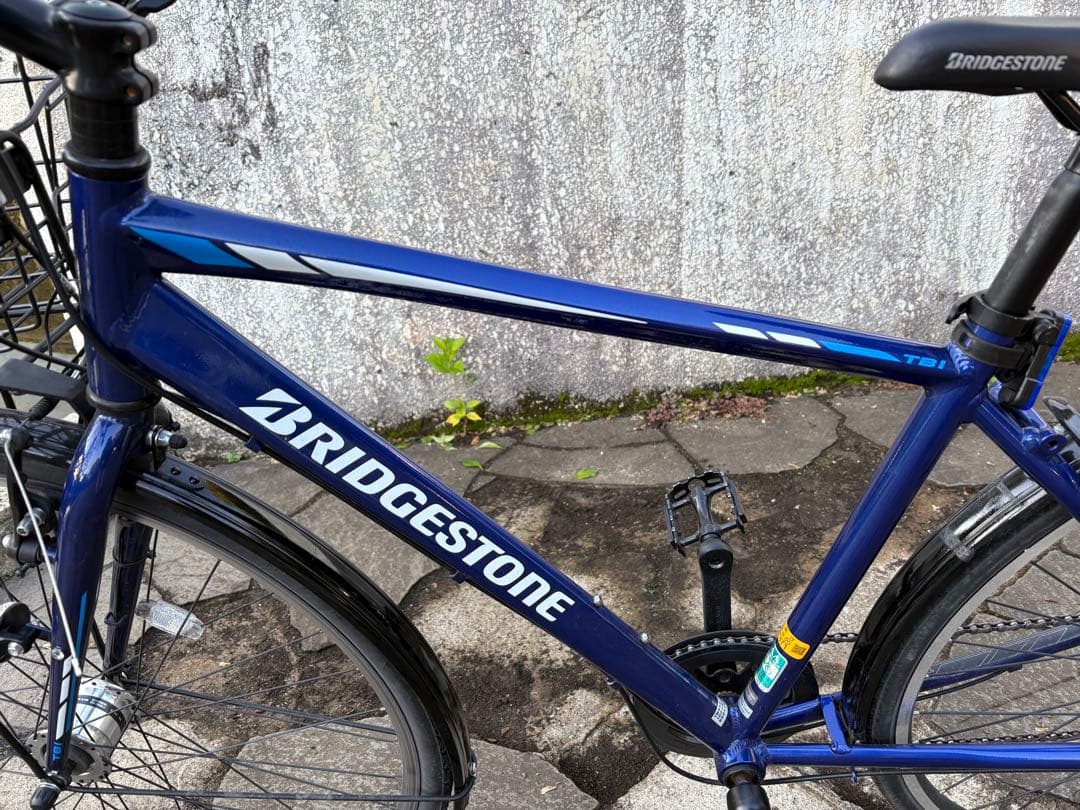 【東京都西東京市付近】BRIDGESTONE TB1クロスバイク青【直接受渡し】