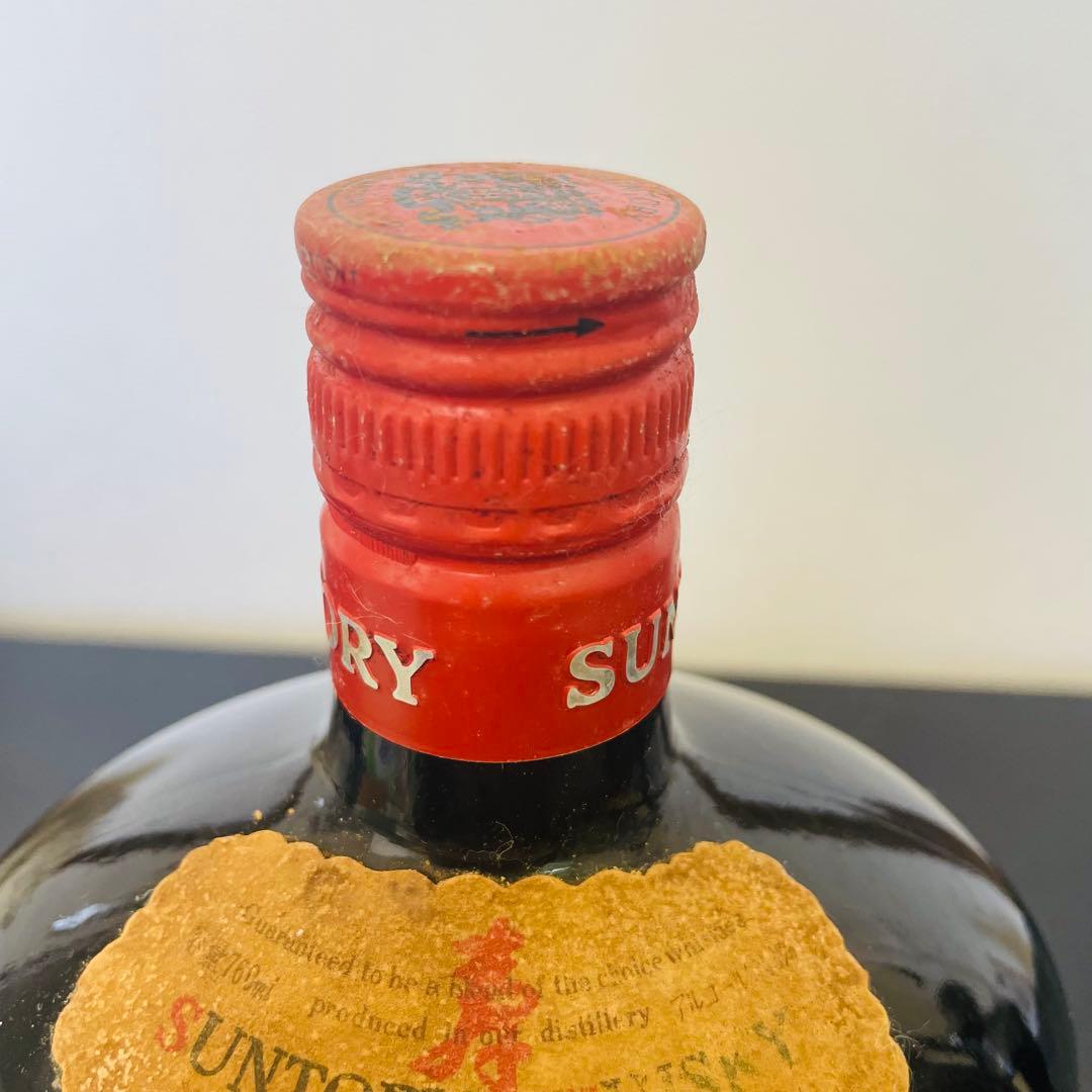 サントリーオールドウイスキー特級 G＆G甲冑ボトルカバー付き