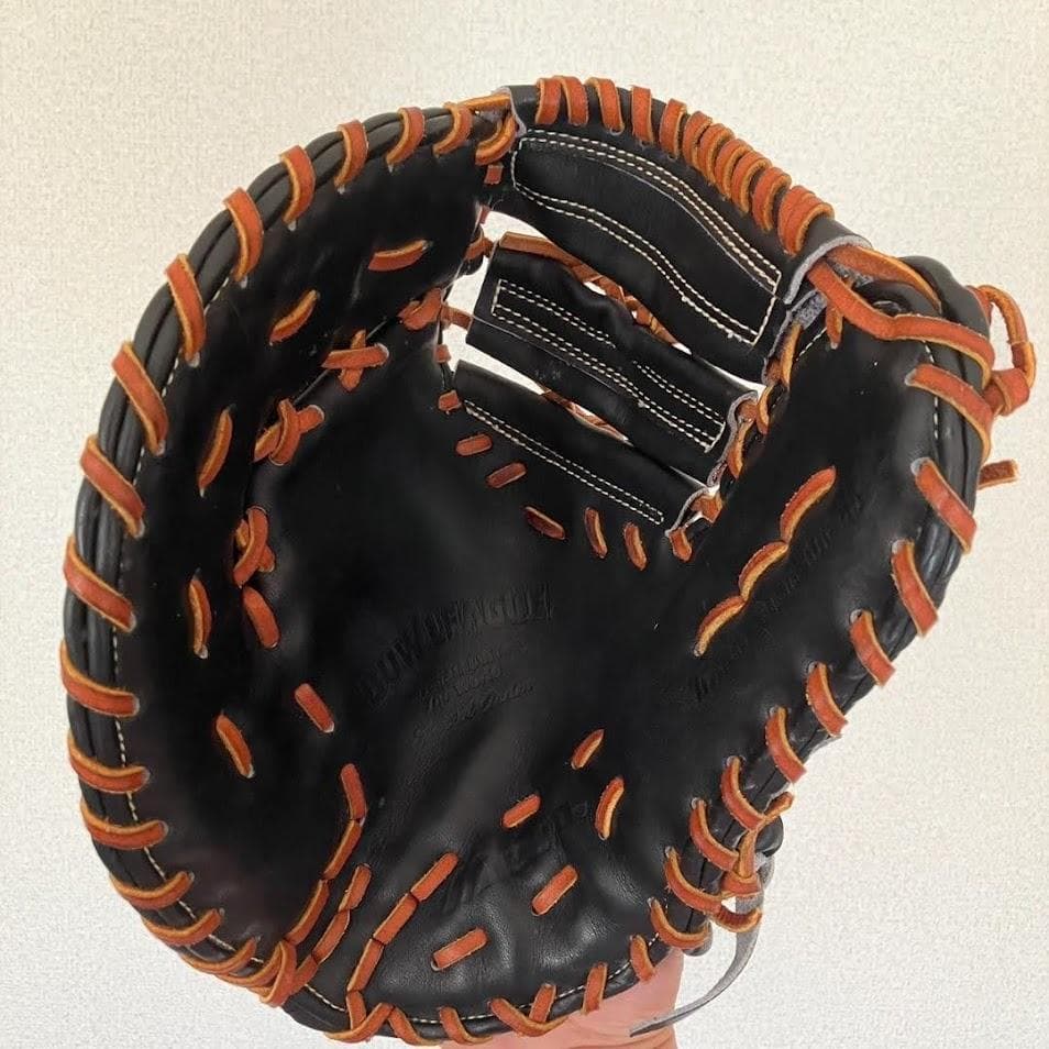 赤ビュー　軟式　ファーストミット　ミズノ　ビューリーグ　オーダー　一般　大人用