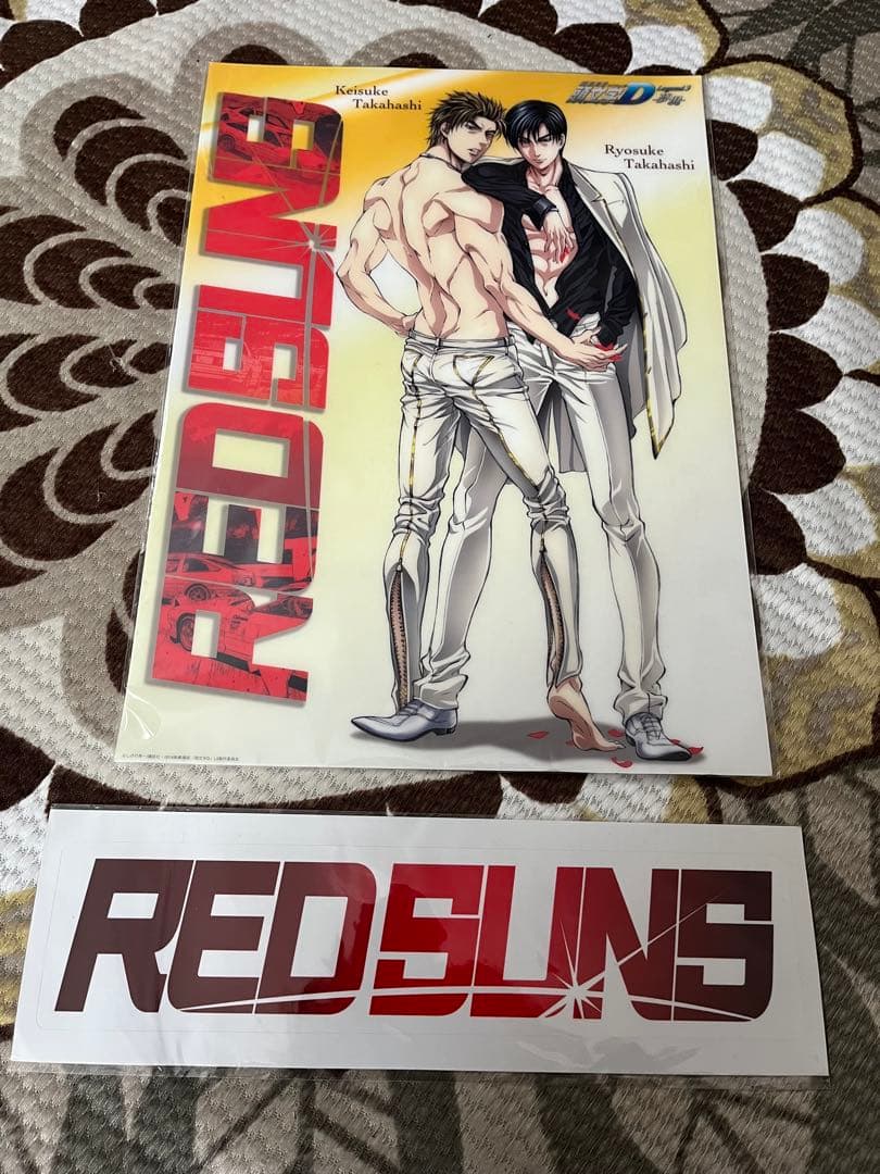 新劇場版 頭文字D Legend3 -夢現-高橋兄弟クリアポスター＆ステッカー