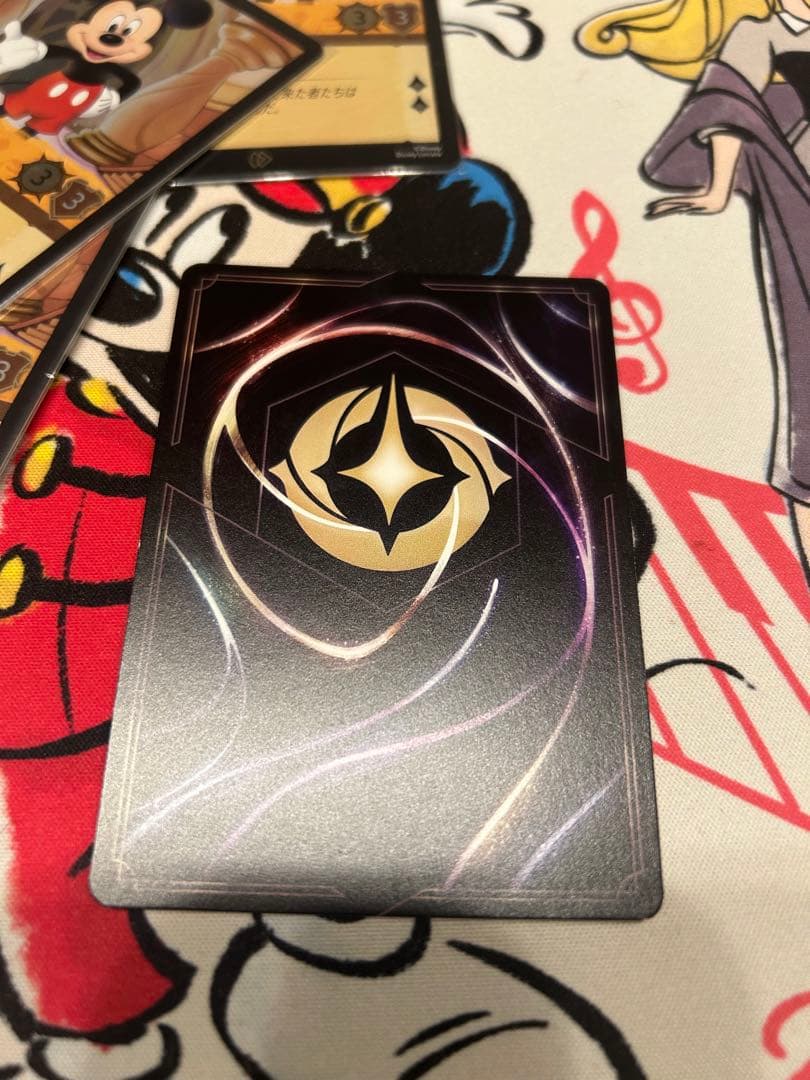 ディズニー ロルカナ 日本語版 ミッキーマウスプロモカード 4枚